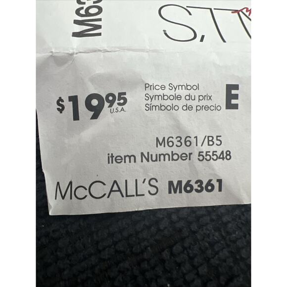 McCall's M6361 Sewing Pattern Misses' Pants Shorts Skirt Plus B5 8 - 16 Uncut - Picture 5 of 6